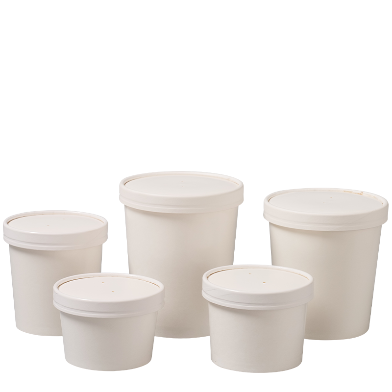 Бумажная миска для супа